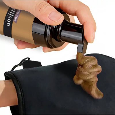 Bronze-colored tanning mousse ကိုသုံးရန်မှန်ကန်သောနည်းလမ်းကိုသင်သိပါသလား။