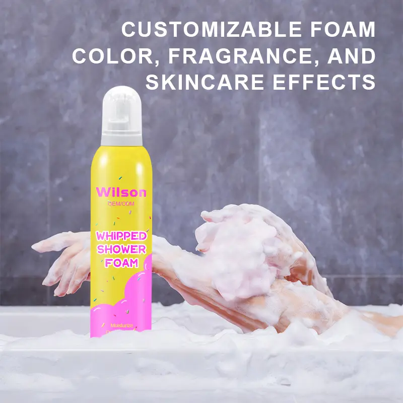 လုံးဝကွဲပြားခြားနားသောရေချိုးခြင်းအတွေ့အကြုံ၊ WIlson Amino Acid Scented Shower Mousse သည်အလွန်ကောင်းမွန်သည်။