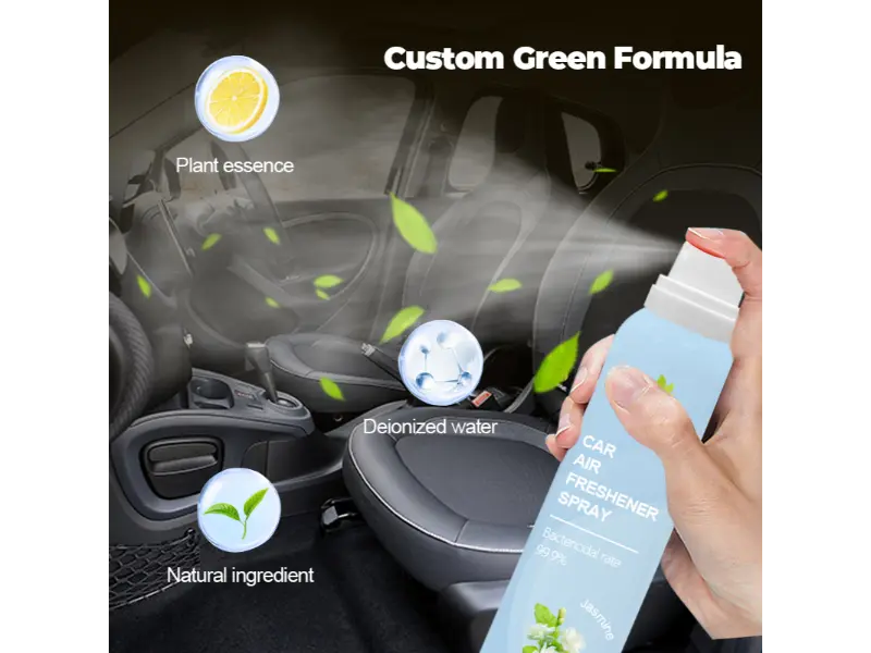 အနံ့ဆိုးများ ကင်းစင်စေပြီး သင့်ကားအတွင်းမှ လေကို လန်းဆန်းစေပါသည်။