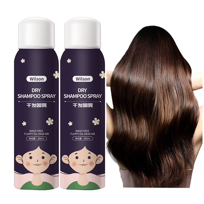 Fresh-Feeling Dry Shampoo Spray မှ အဆီပြန်ခြင်းကို စုပ်ယူပါ။