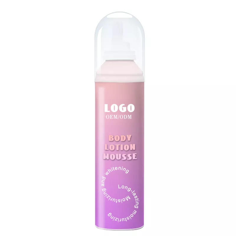 အမြှုပ်မို Cloud အလင်းသိပ်သည်းခန္ဓာကိုယ် lotion mousse