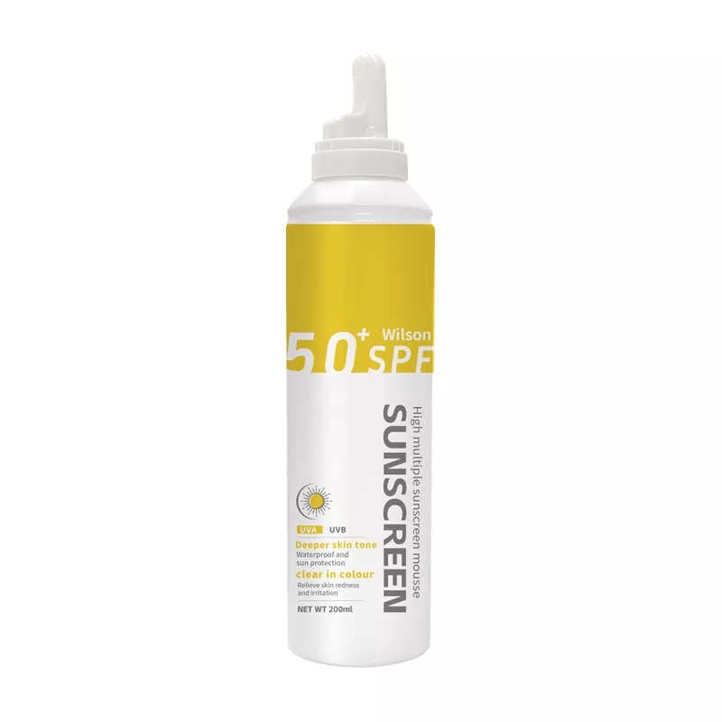 Isolation Protection Waterproof Sunscreen Mousse ၊