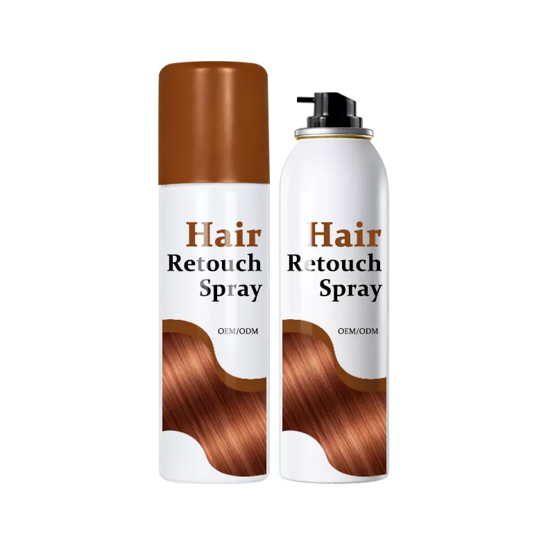 ပေါ့ပါးသော Couverture Uniforme Hair Retouch Spray