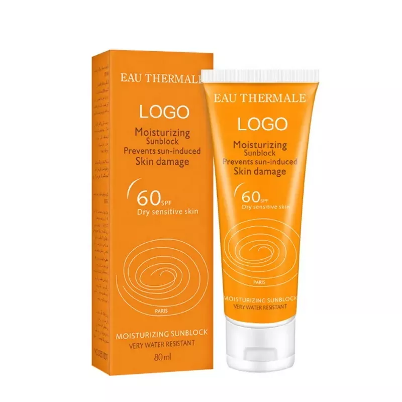 လန်းဆန်းစေသော Moisturizing Waterproof Sunscreen ခရင်မ်