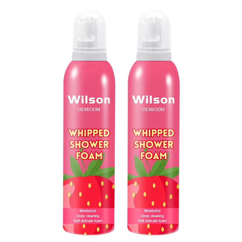 Strawberry Soothing Lasting Fragrance Shower Foam